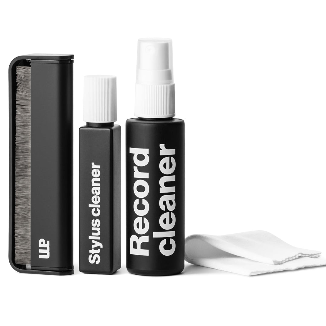 AM Clean Sound Record Cleaner Set - Schallplatten Reinigung und Pflege Kit - Vinyl LP Platten Reinig