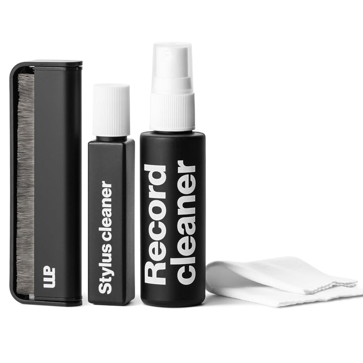 AM Clean Sound Record Cleaner Set - Schallplatten Reinigung und Pflege Kit - Vinyl LP Platten Reinig