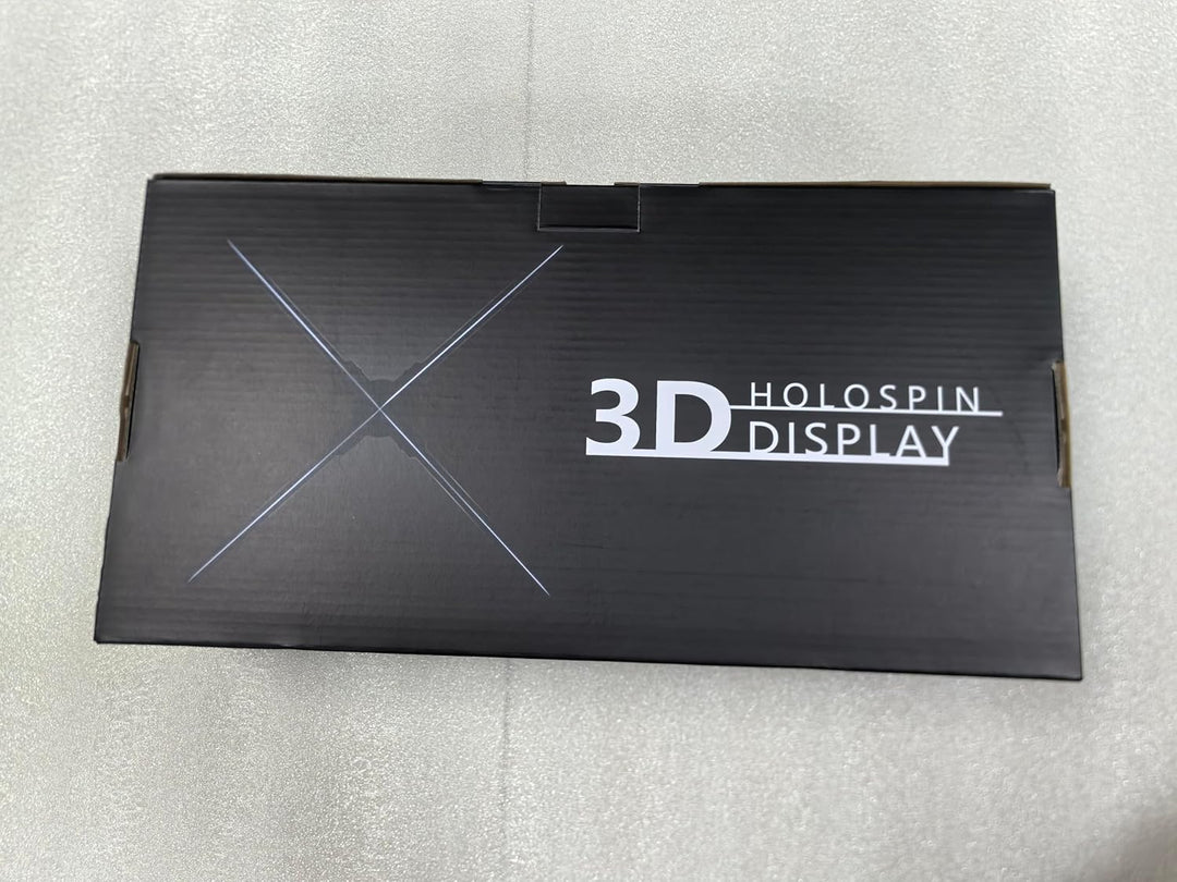 65CM 3D Hologramm Projektor mit WiFi und Bluetooth,3D Hologramm Fan mit 768 LEDs und 2500 cd/m² und