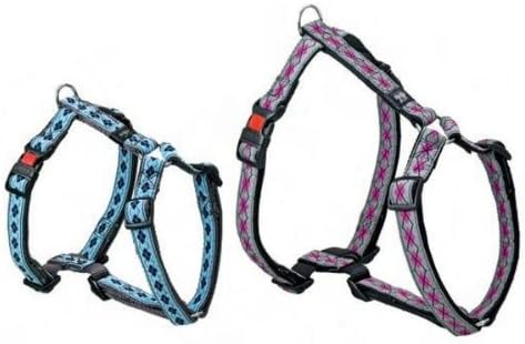 Karlie Art Joy Plus Geschirre, Rhombus L: 65 - 100 cm B: 25 mm pink L pink L: 65 cm B: 25 mm, pink L