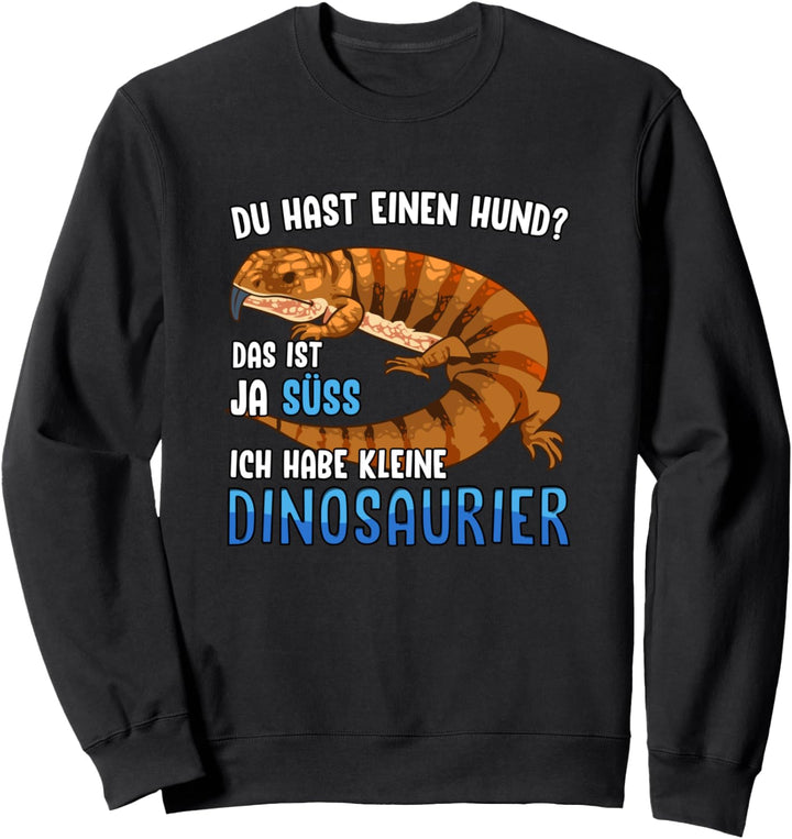 Blauzungenskink Haustier Grafik Tiliqua Eidechese Reptil Sweatshirt