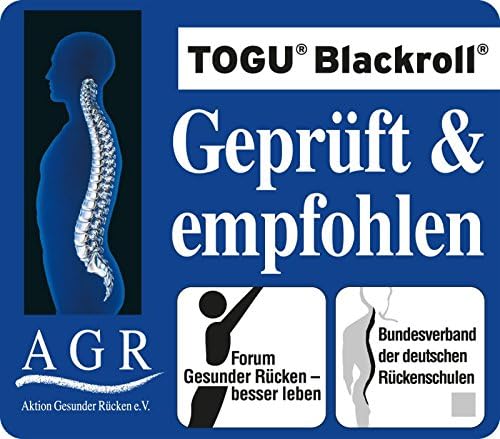 Togu Blackroll, schwarz, Faszientraining Einheitsgrösse Schwarz, Einheitsgröße Schwarz