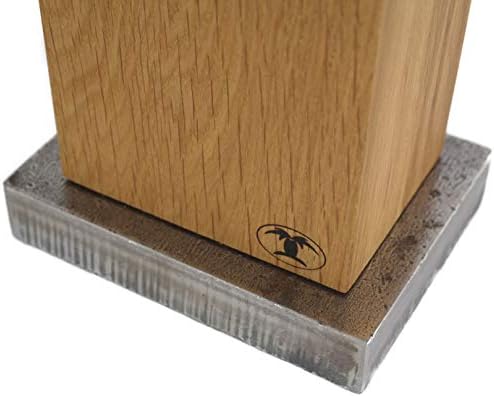 Blockwerk Magnet Messerblock 6er - Wildeiche für max. 6 Messer - Magnetblock