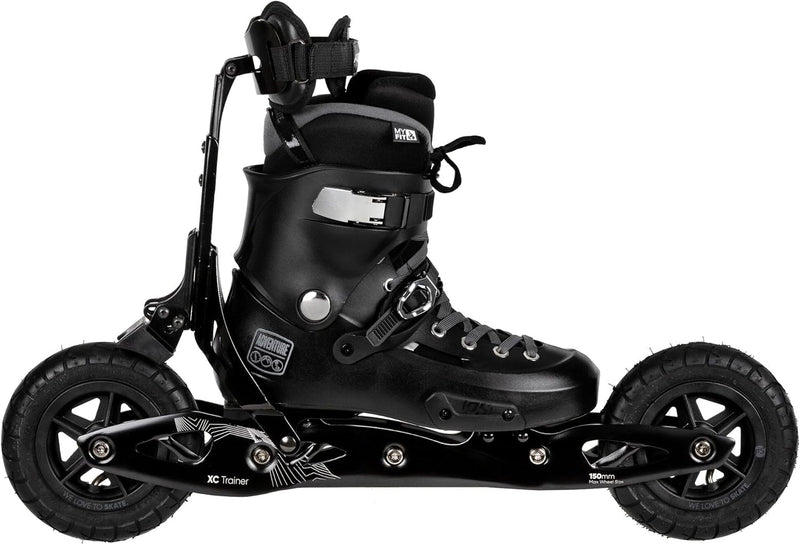 Powerslide Nordic Inline Skate XC Trainer 150, für Off-Road, für Damen und Herren 41-42 EU, 41-42 EU