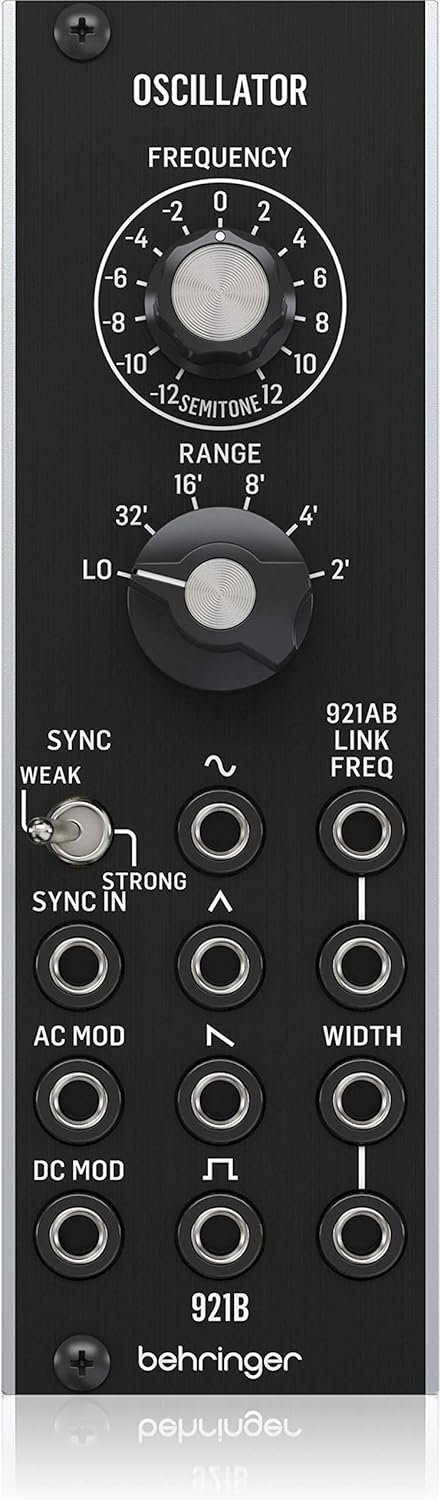 Behringer 921B OSCILLATOR Legendäres analoges VCO-Modul für Eurorack, 921B OSCILLATOR