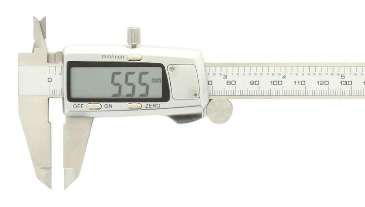 hedue® Digitaler Messschieber 300mm - Schieblehre digital aus Edelstahl, Messlehre in mm/Inch Edelst