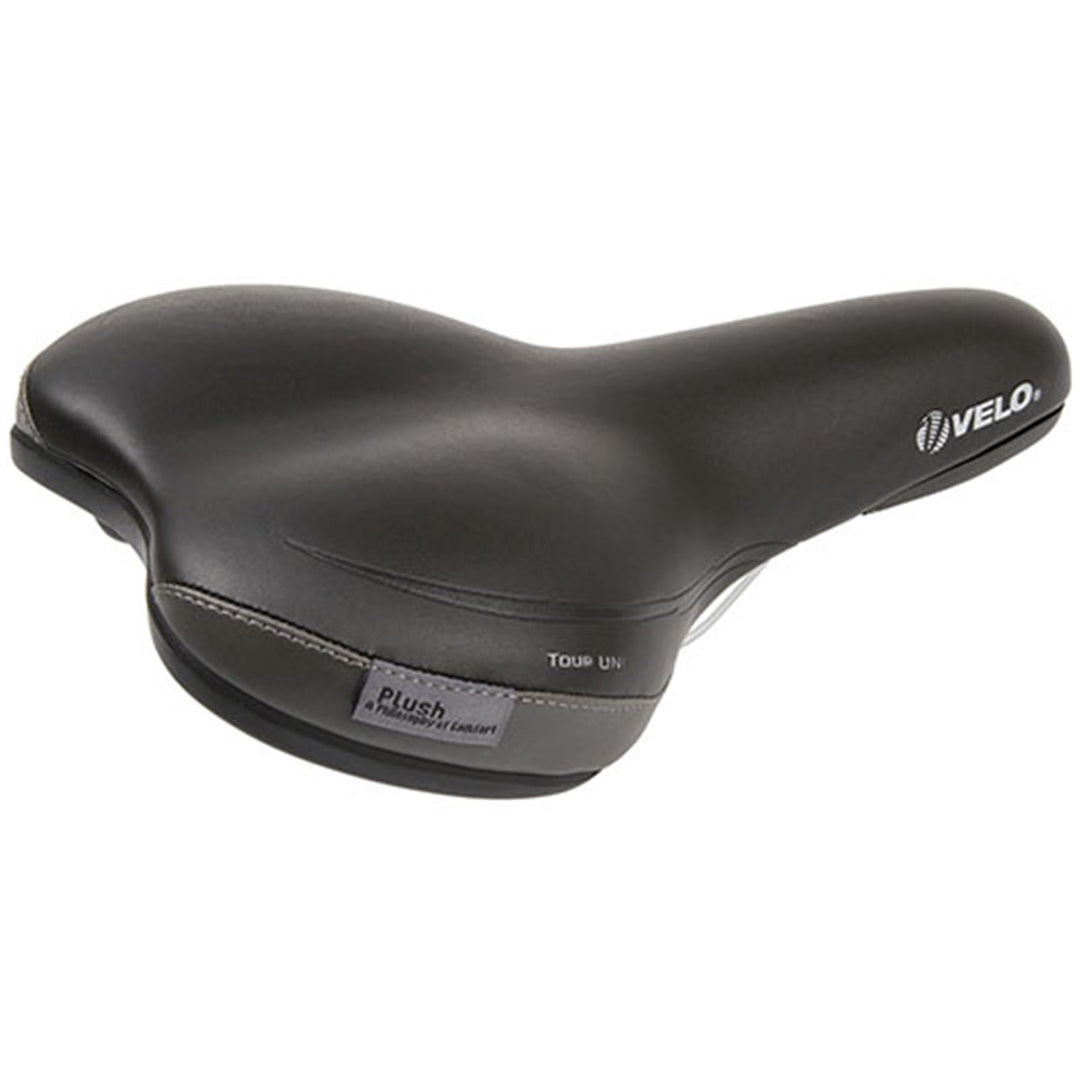 Velo Sattel Plush D2-Uni, Black, 262 x 165 mm