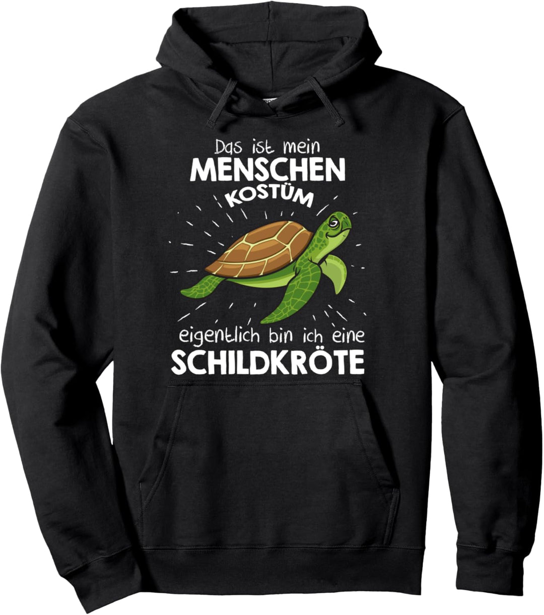 Mein Menschen Kostüm Bin ich eine Schildkröte, Halloween Pullover Hoodie