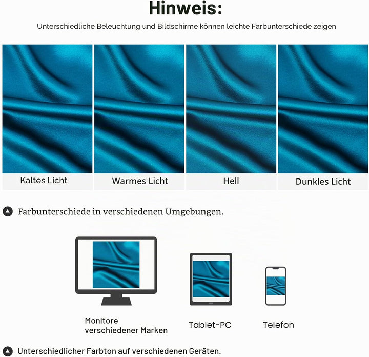 PiccoCasa 22 Momme 100% Seide Kissenbezug Haar- und Hautpflege Kissenhülle Maulbeerseide Kopfkissenb