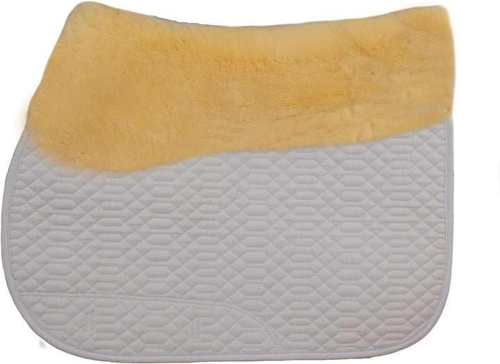 Engel Reitsport Lammfell Schabracke Half Lined SCHABRA1-VSS-WEI-MED Steppstoff Weiss Fell med. Viels