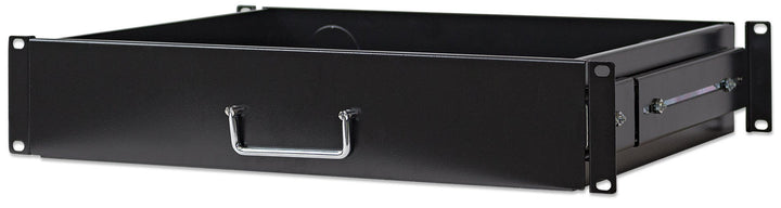 Intellinet 19" 48,3 cm Schublade 2 HE ( 350 mm Fachbodentiefe-Ausziehbar ) schwarz 714938 schwarz 2