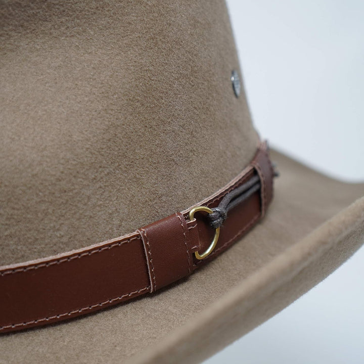 Borges & Scott Forester – Westernhut aus Wollfilz – Cowboyhut - wasserabweisend - mit Drahtkrempe 60