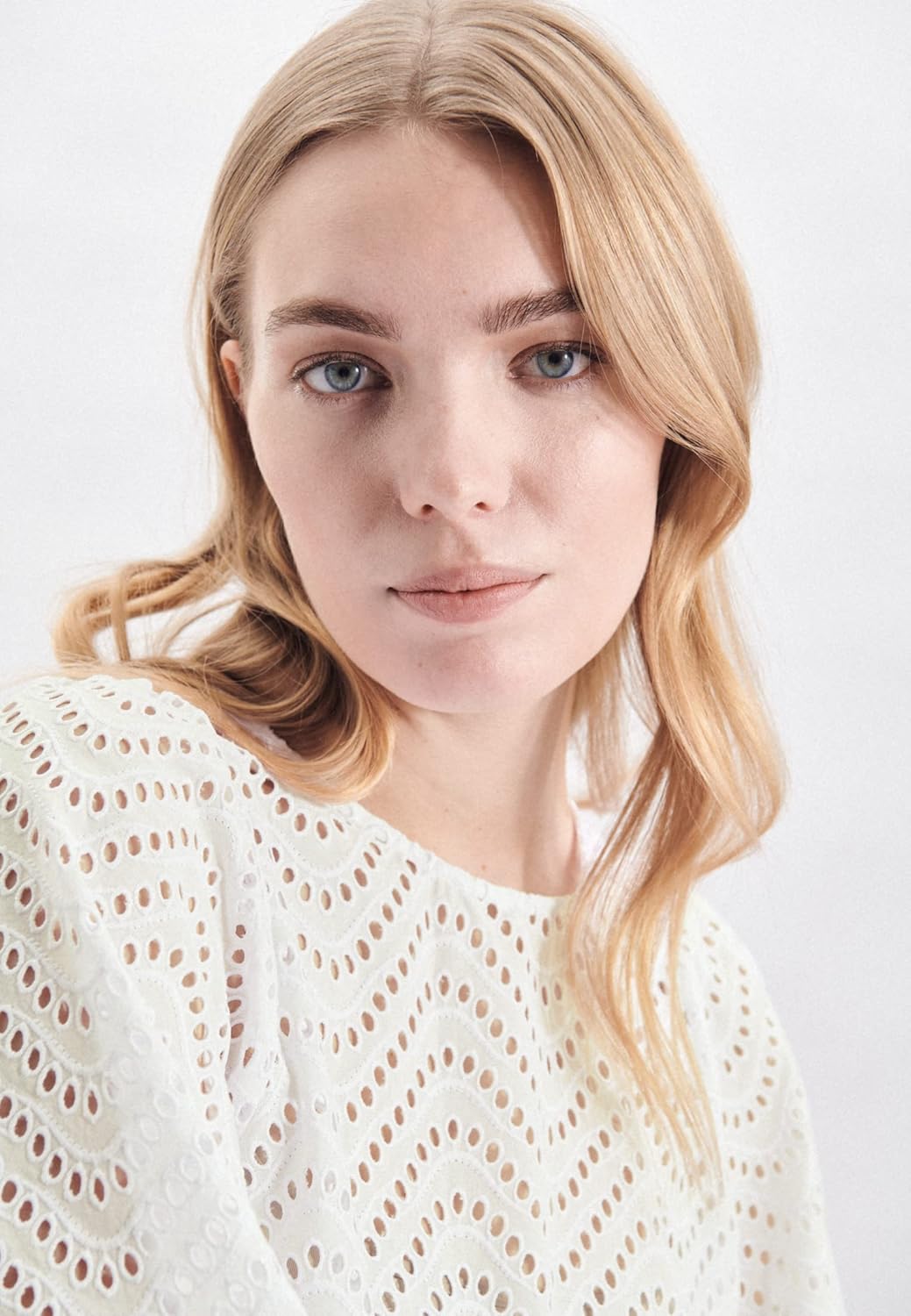 Seidensticker Damen Bluse 34 Egret, 34 Egret