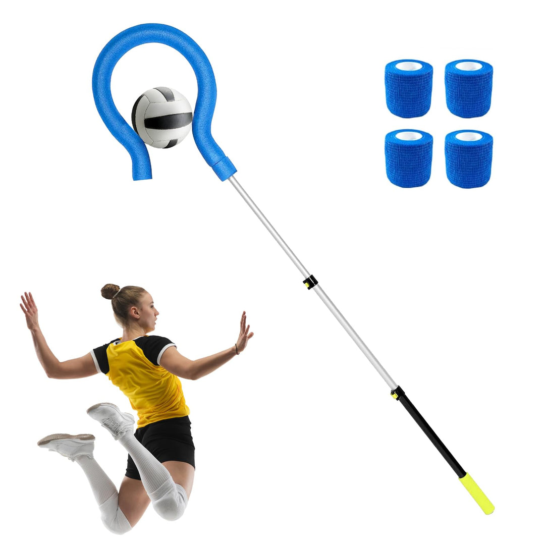 Volleyball Spike Trainer, Volleyball Trainingshilfe Question Mark Hook Handheld Volleyball Training