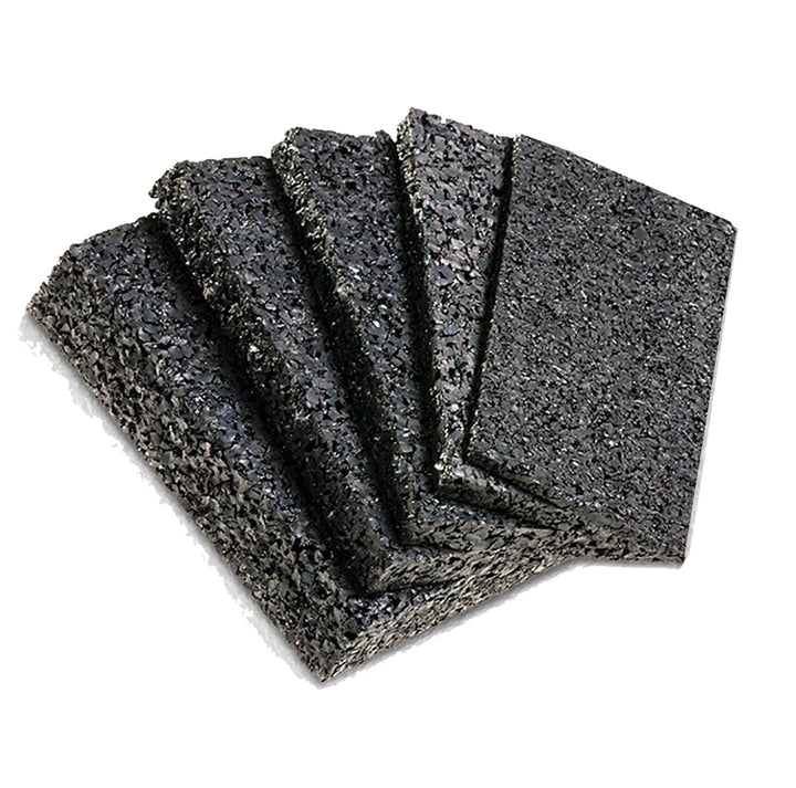 My Plast Gummigranulat Terrassenpads - 100 x 50 x 3 mm, 150 Stück 3 mm I 150 Stück, 3 mm I 150 Stück