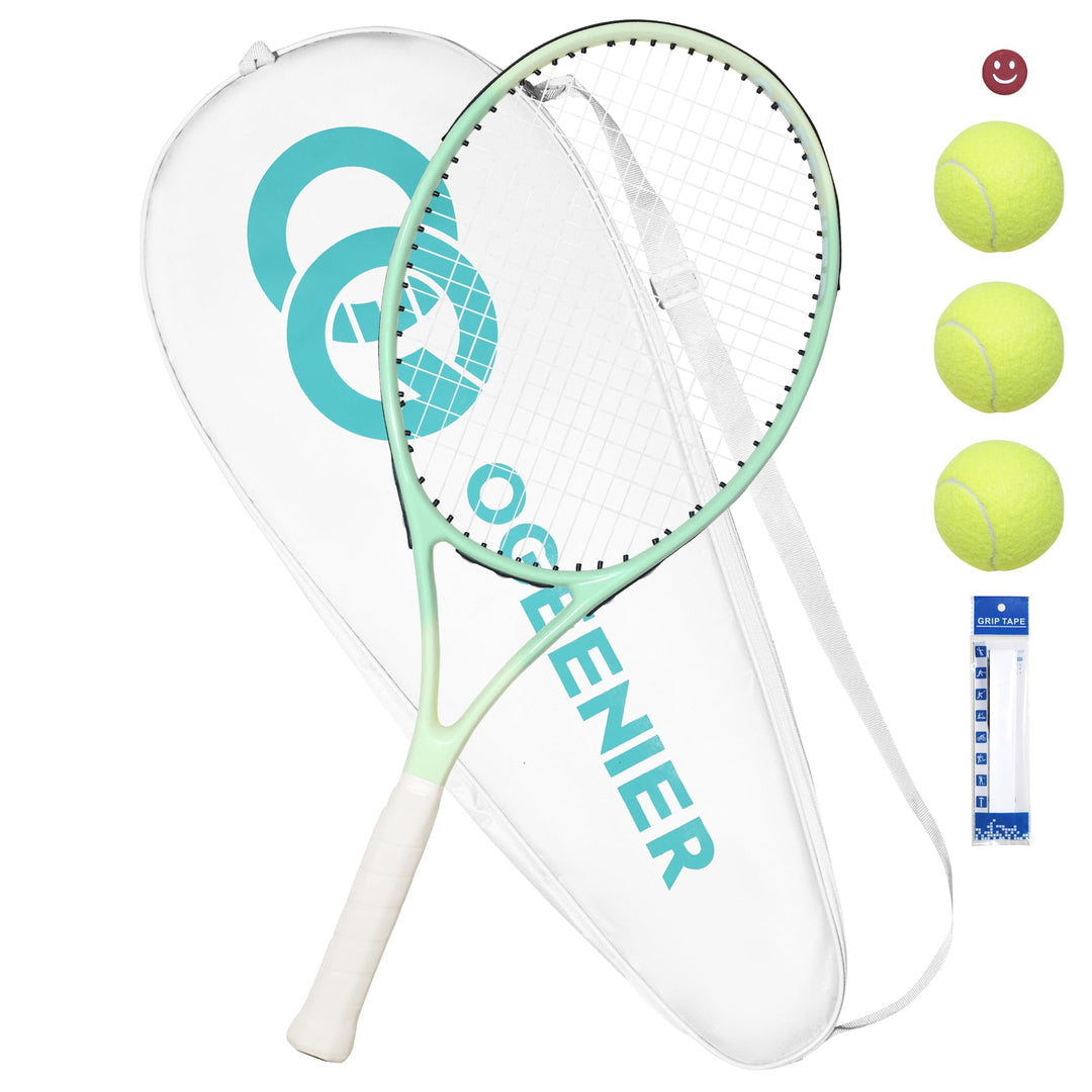 OGEENIER Tennis Racket 27 Zoll Tennisschläger Damen Herren Tennis Schläger für Erwachsene Anfänger u