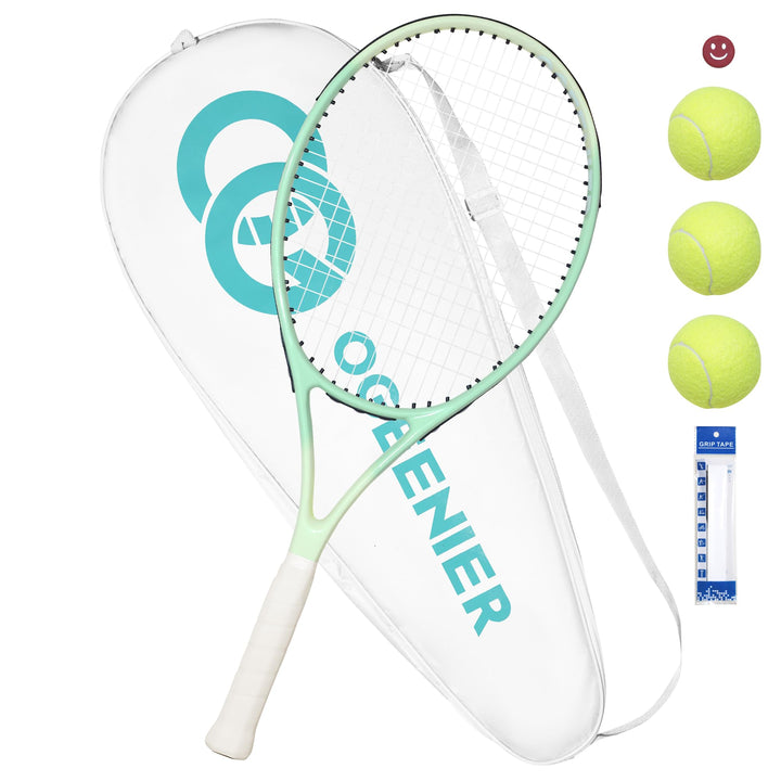 OGEENIER Tennis Racket 27 Zoll Tennisschläger Damen Herren Tennis Schläger für Erwachsene Anfänger u