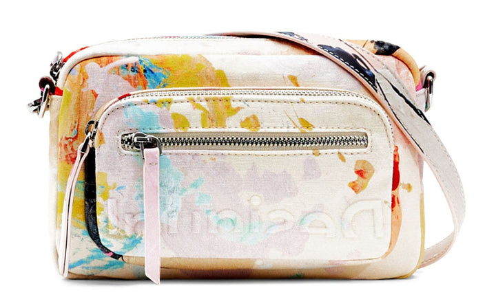 Desigual Women's Bag_MANCHAS_Cambridge Mini 1001 RAW, White