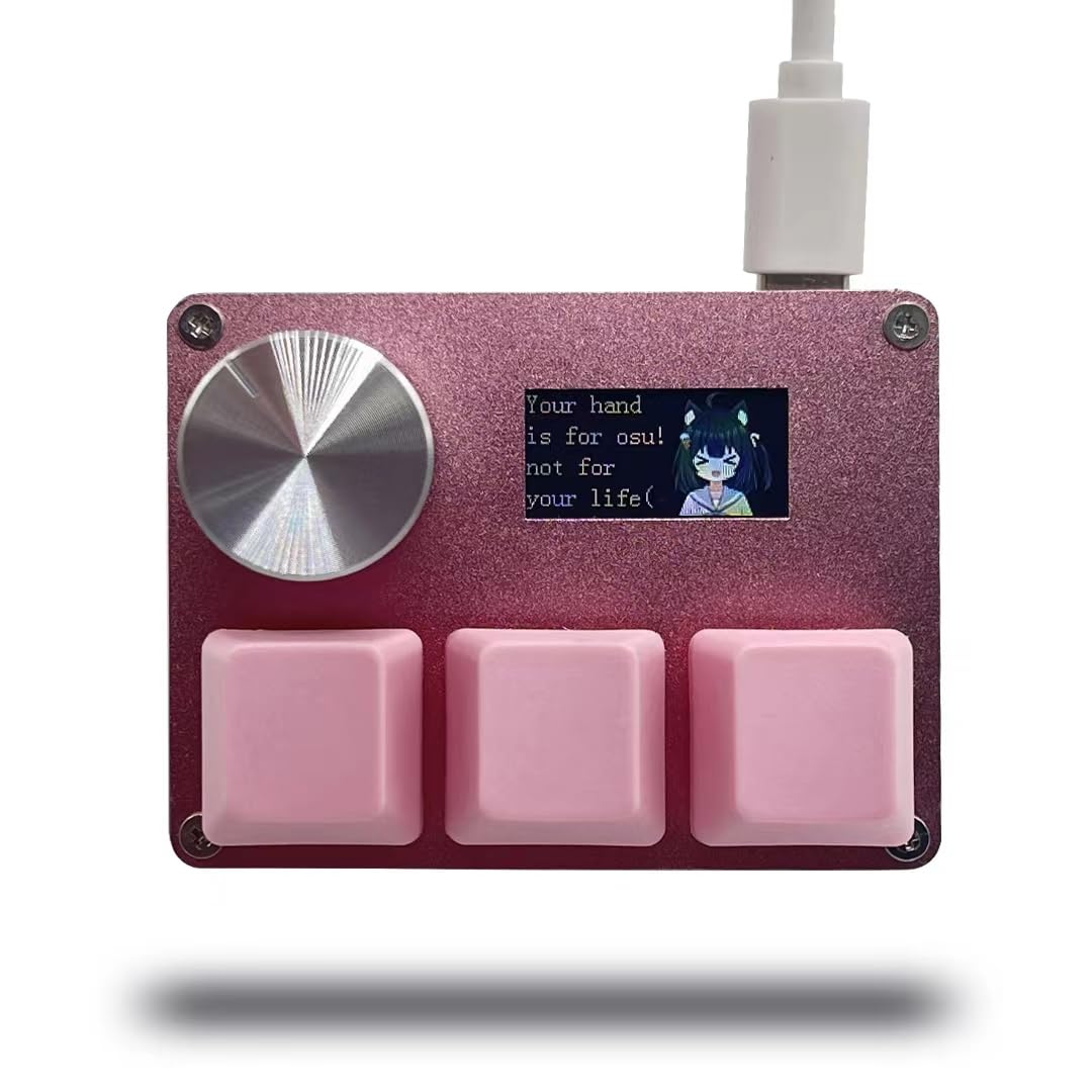 SayoDevice O3C OSU Tastatur, Schnellauslöser Mit Hall-Schalter, Magnetische Lineare Schalter, Knopf