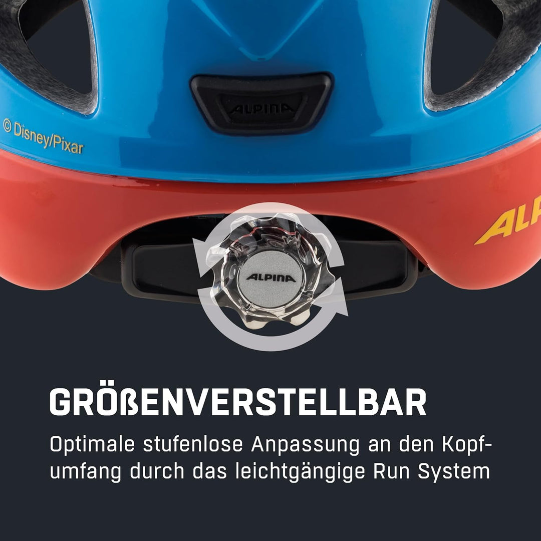ALPINA XIMO - Leichter, Sicherer & Bruchfester Fahrradhelm Mit Optionalen LED-Licht Für Kinder Cars