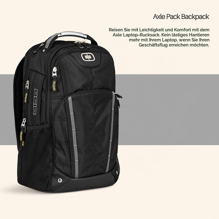 OGIO Unisex Axle Convenient 17 Zoll Laptop/Tablet Fach Rucksack (1 Stück) Stk Schwarz, Stk Schwarz