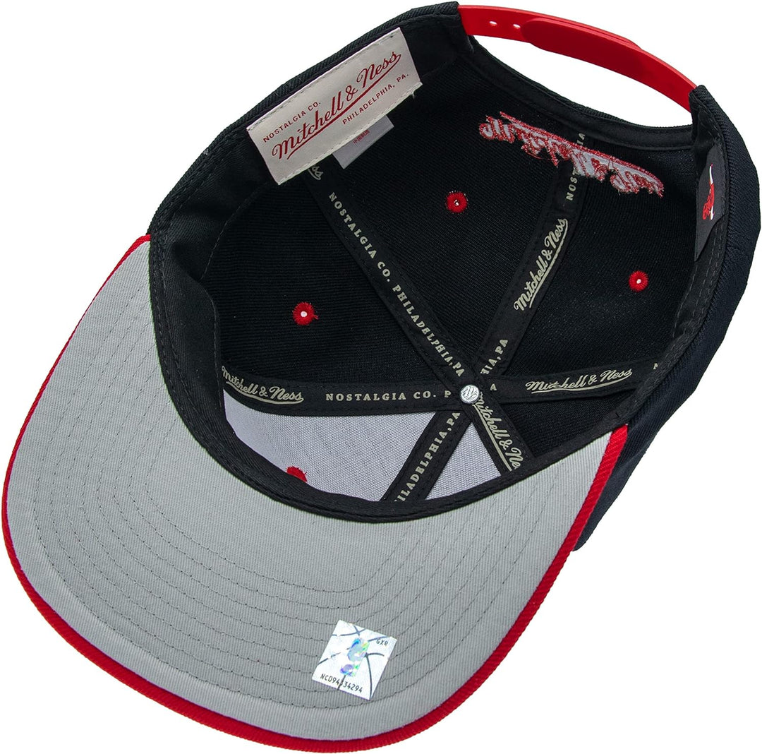 Mitchell & Ness Snapback - Team Arch NBA - Chicago Bulls, blk/red