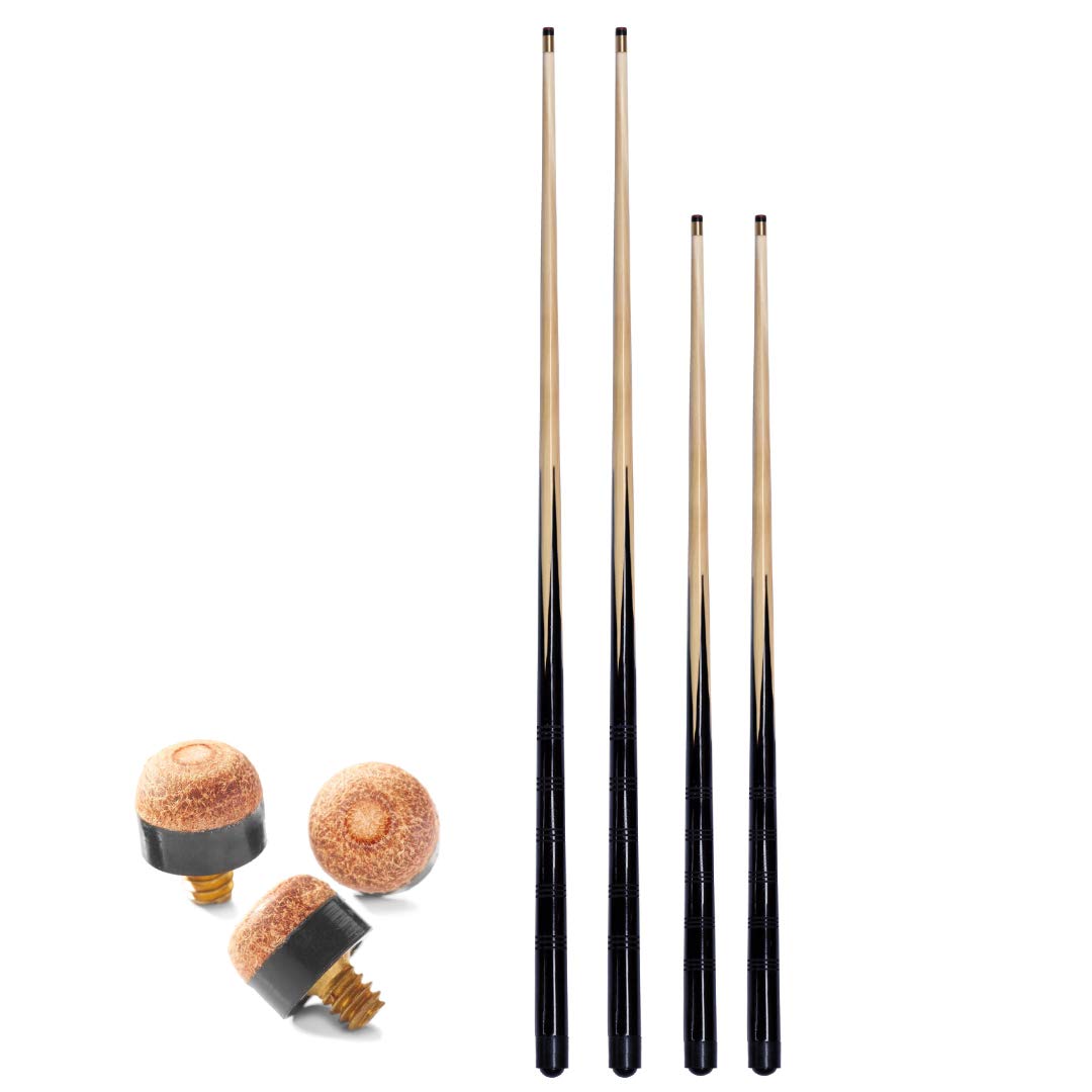 2 x 106.68 cm und 2 x 91.44 cm Pool CUE. IDEAL für Junioren