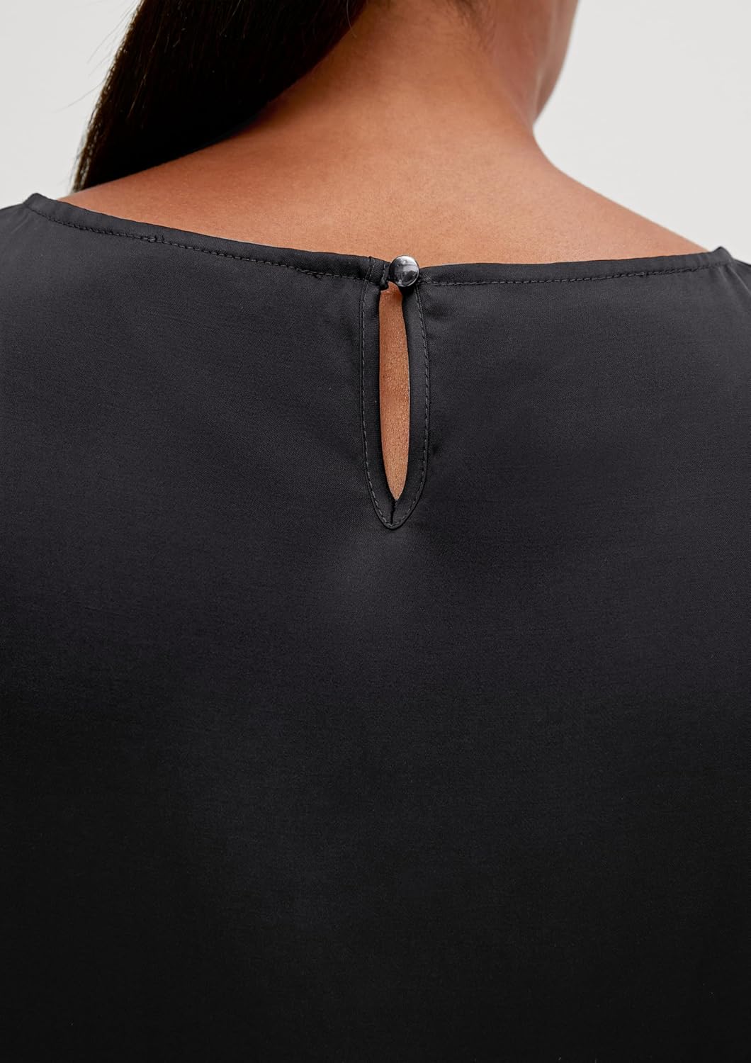 comma Blusenshirt aus Satin 34 9999, 34 9999