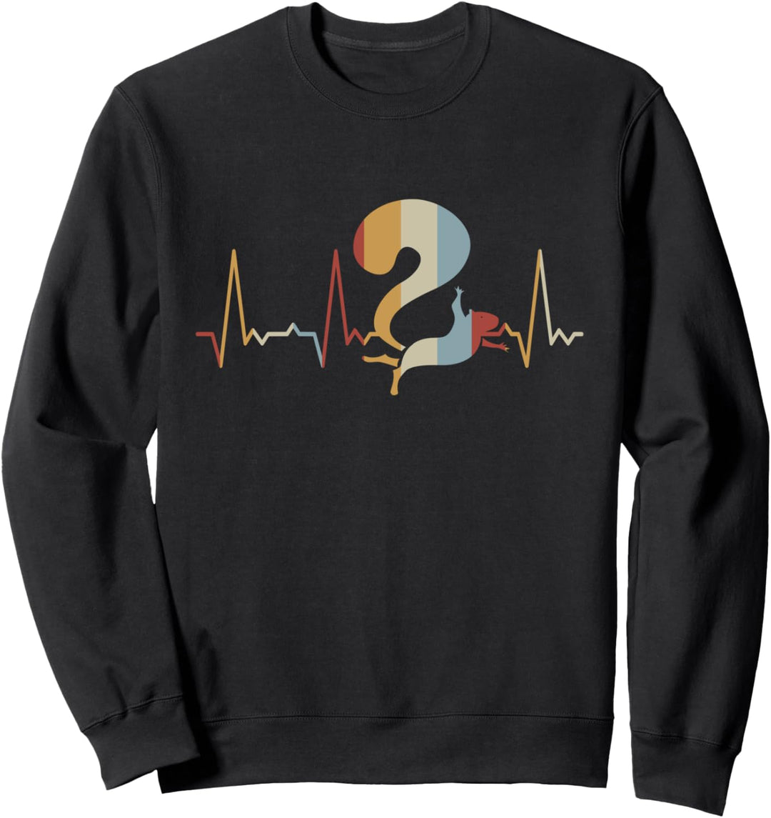 Herzschlag Eichhörnchen Sweatshirt