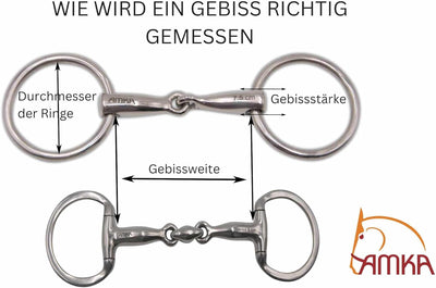 Olivenkopftrense Edelstahl massiv Stärke 16 mm Ringe 65 mm Grössen von 11,5 bis 17,5 cm, 11,5