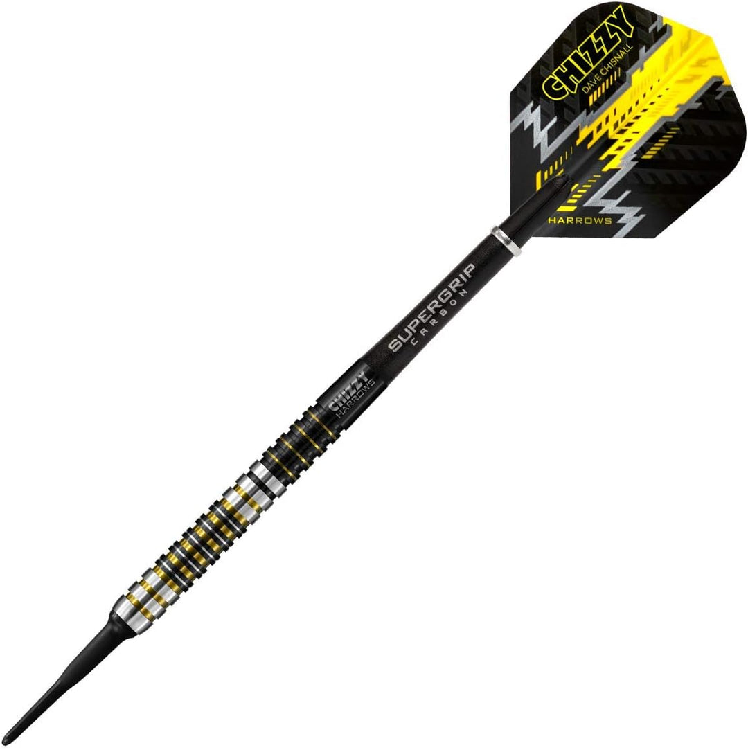 Harrows Soft Darts Dave Chisnall Chizzy 90% Tungsten Softtip Dart Softdart 22 Gramm, 22 Gramm