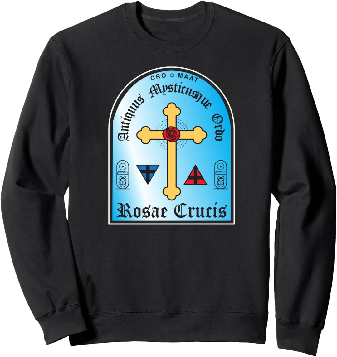 Alte mystische Orden Rosae Crucis Sweatshirt