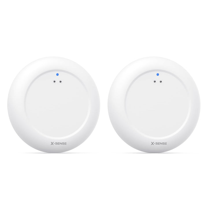 X-Sense Wassermelder WLAN, Smarter Wassermelder, mit App-Warnungen（nur 2.4Ghz）, wasserdicht nach IP6