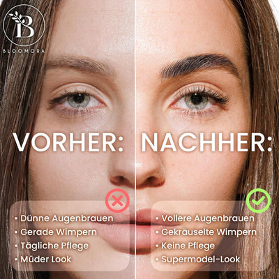 Wimpernlifting Set, Augenbrauen Lifting Set, 2-in-1-Lösung, Brow Lifting Set, Hält 6-8 Wochen, 15 An