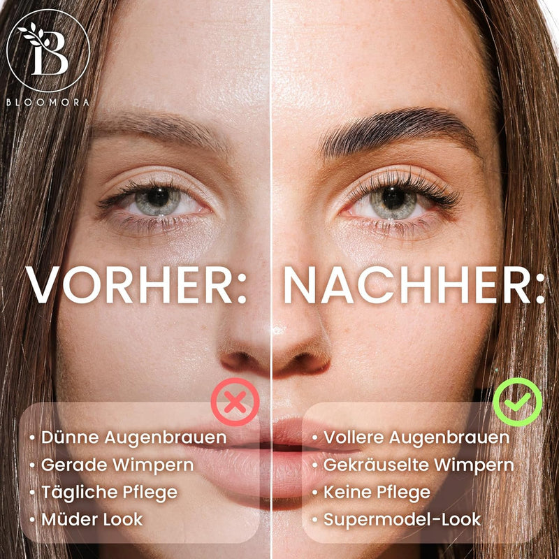 Wimpernlifting Set, Augenbrauen Lifting Set, 2-in-1-Lösung, Brow Lifting Set, Hält 6-8 Wochen, 15 An