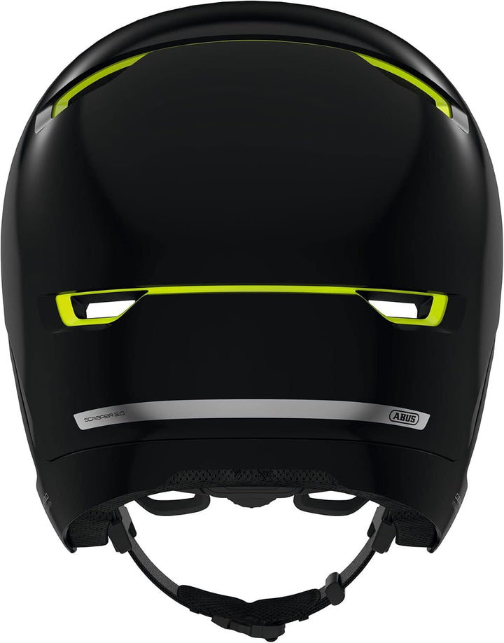 ABUS Stadthelm Scraper 3.0 ERA - Robuster Fahrradhelm inkl. Ohrenwärmer für den Winter - für Damen u