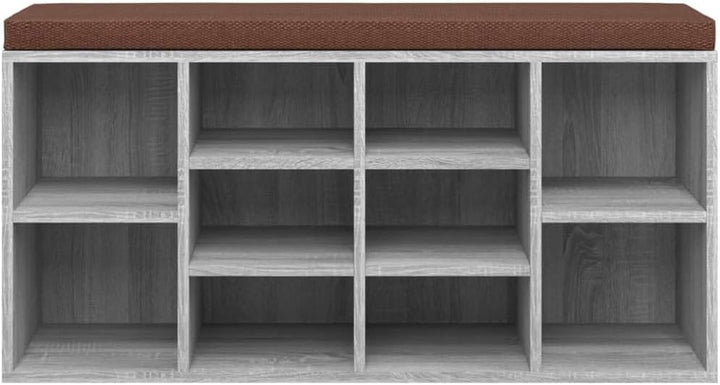 vidaXL Schuhbank Schuhschrank Schuhregal Sitztruhe Schuhablage Schuhständer Sitzbank Bank Flurbank S