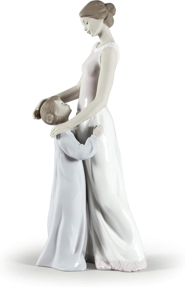 LLADRÓ Figur Von Mutter Zur Tochter. Mutter. Porzellan.