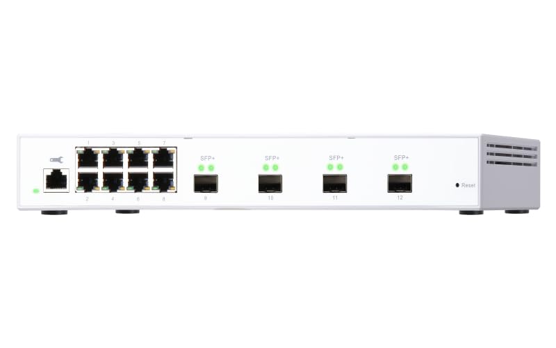 QNAP QSW-M408S - Einstiegslevel 10GbE Schicht 2 Web-verwalteter Switch