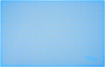 Schneidematte Blau 100x150cm 3-lagig Schneidematte XXL selbstheilend - Bastelunterlage - Schneideunt