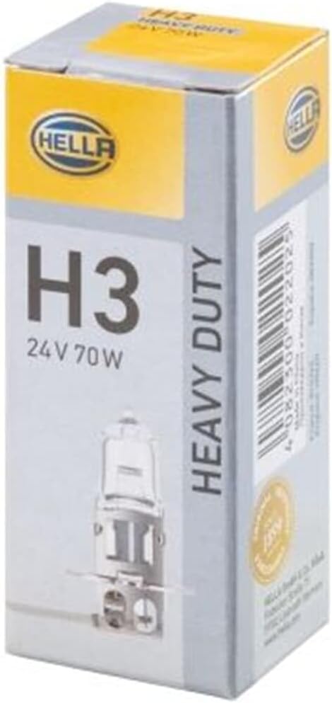 HELLA - Halogen-Arbeitsscheinwerfer - Oval 100 - 24/12V - Schraubanschluss/Anbau - 4-Punkt Befestigu