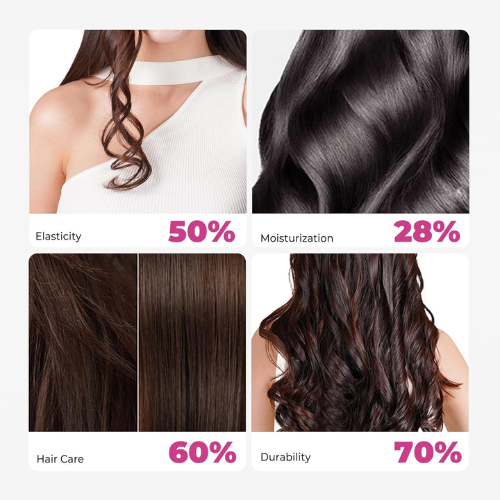 Atopskins Pro Air styler 6 in 1 Airbrush Haarstyler Hair Styler mit Rundbürste, Warmluftbürste, Föhn