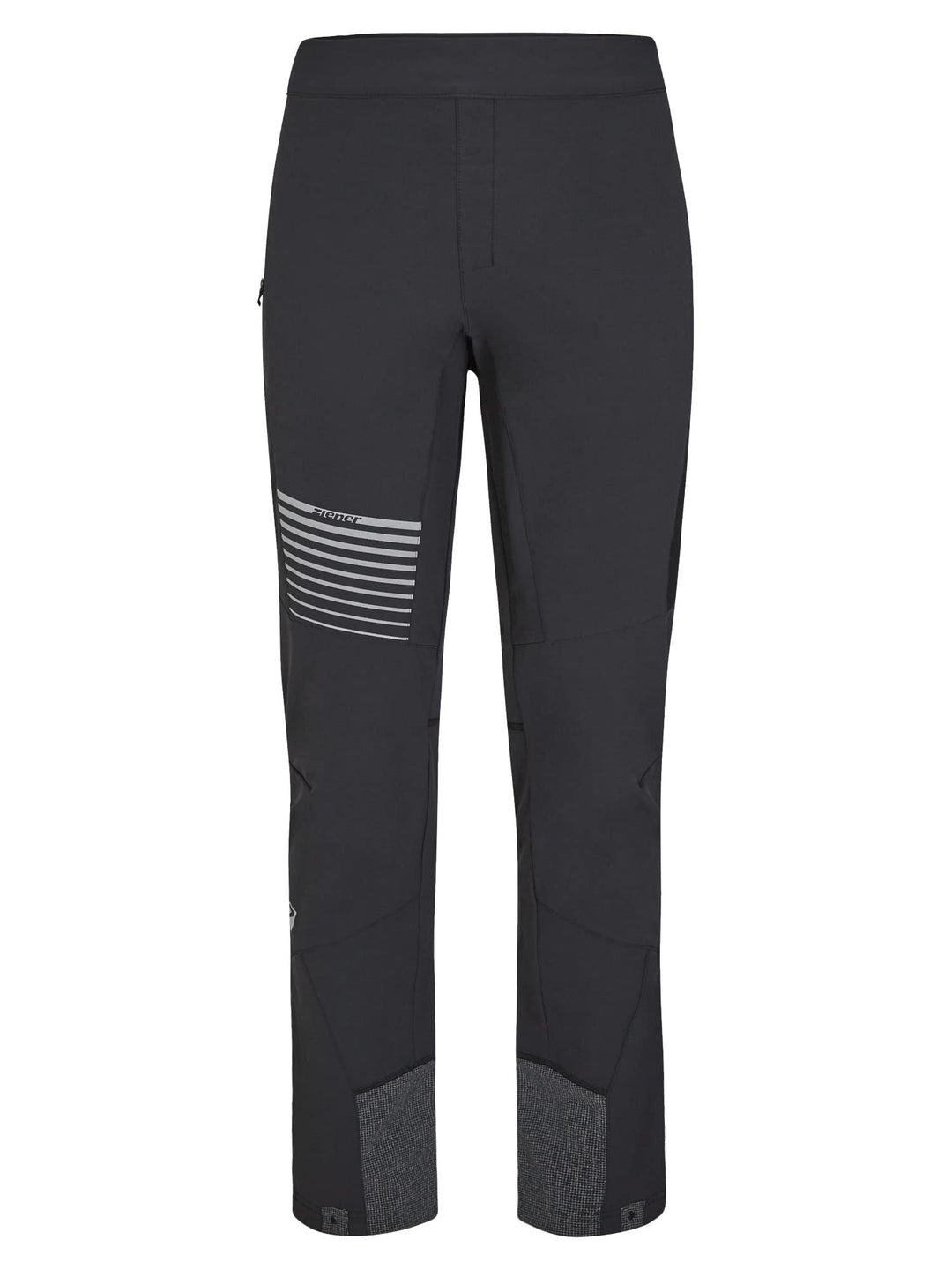 Ziener Herren Softshell-Hose | Skitour, Nordic, Winddicht, elastisch, funktionell Nawo, 46 Schwarz