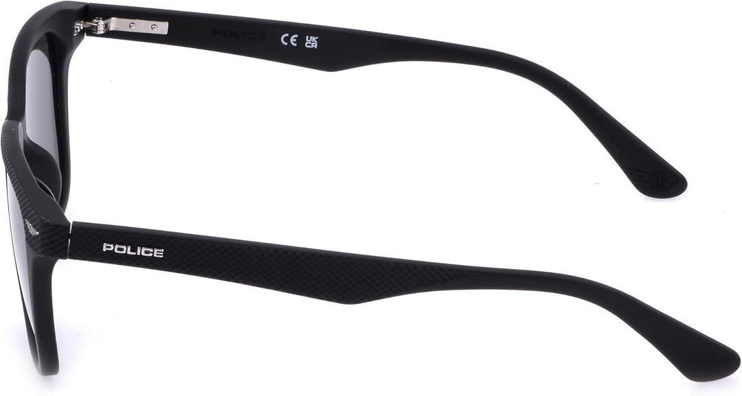 Police Unisex Sunglasses 52 Mattes Schwarz, 52 Mattes Schwarz