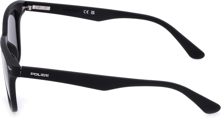 Police Unisex Sunglasses 52 Mattes Schwarz, 52 Mattes Schwarz