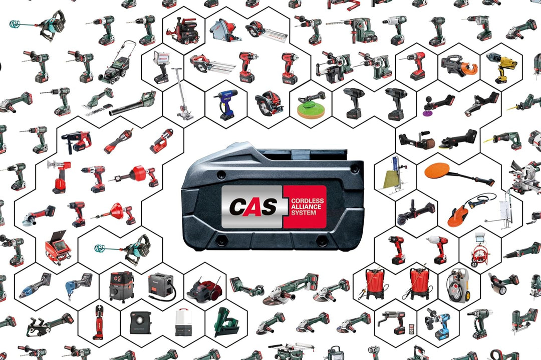 Metabo Akku-Heissluftgebläse HG 18 LTX 500 – 610502840 – 18 V – Leichtes Heissluftgebläse für leistu