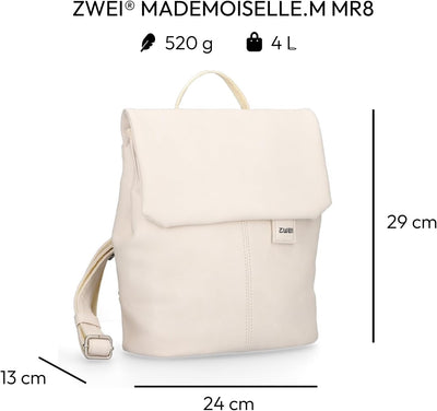 Zwei Damen Rucksack Einheitsgrösse Off-white, Einheitsgrösse Off-white