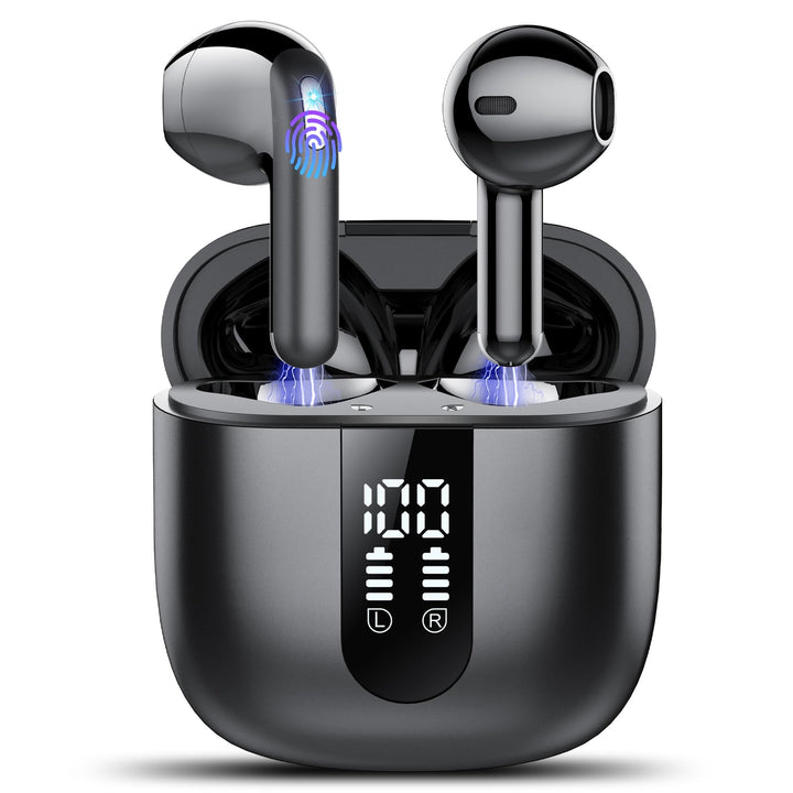 Bluetooth Kopfhörer, In Ear Kopfhörer Kabellos Bluetooth 5.4 Kabellose Kopfhörer mit 4 Mic, 2026 Kab