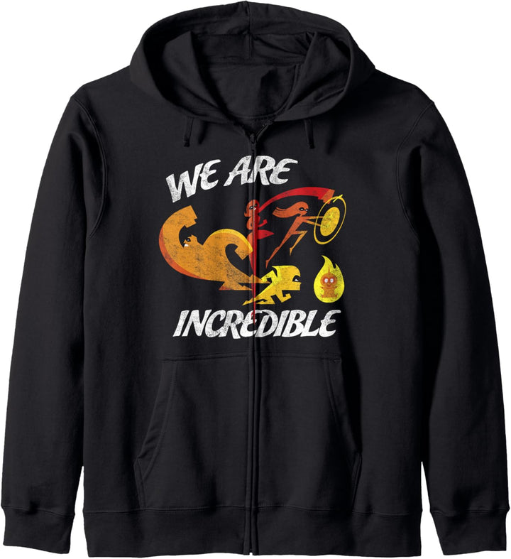 Disney Pixar Incredibles We Are Incredible Family Kapuzenjacke