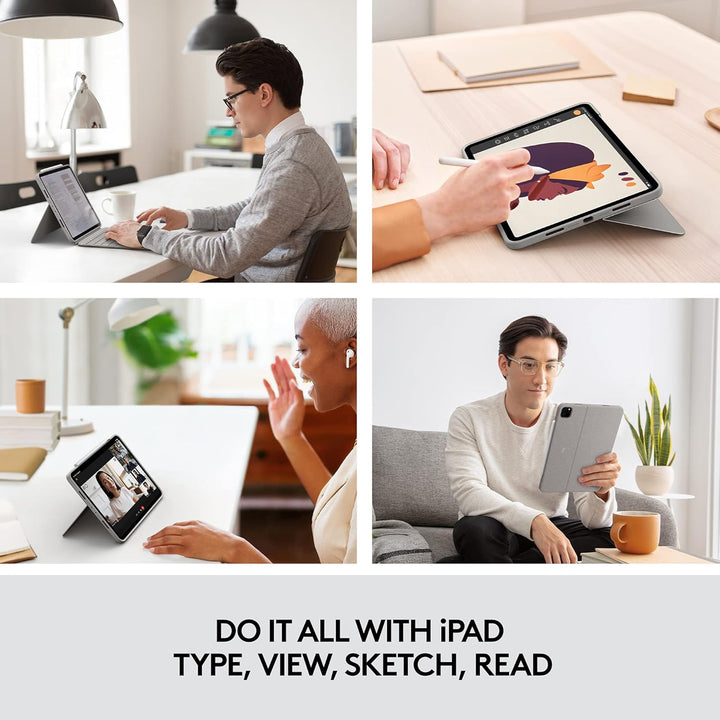 Etui na tablet Logitech Logitech Etui Combo Touch iPad Pro 11 1.2.3 gen. Sand UK Combo Touch Tablet-